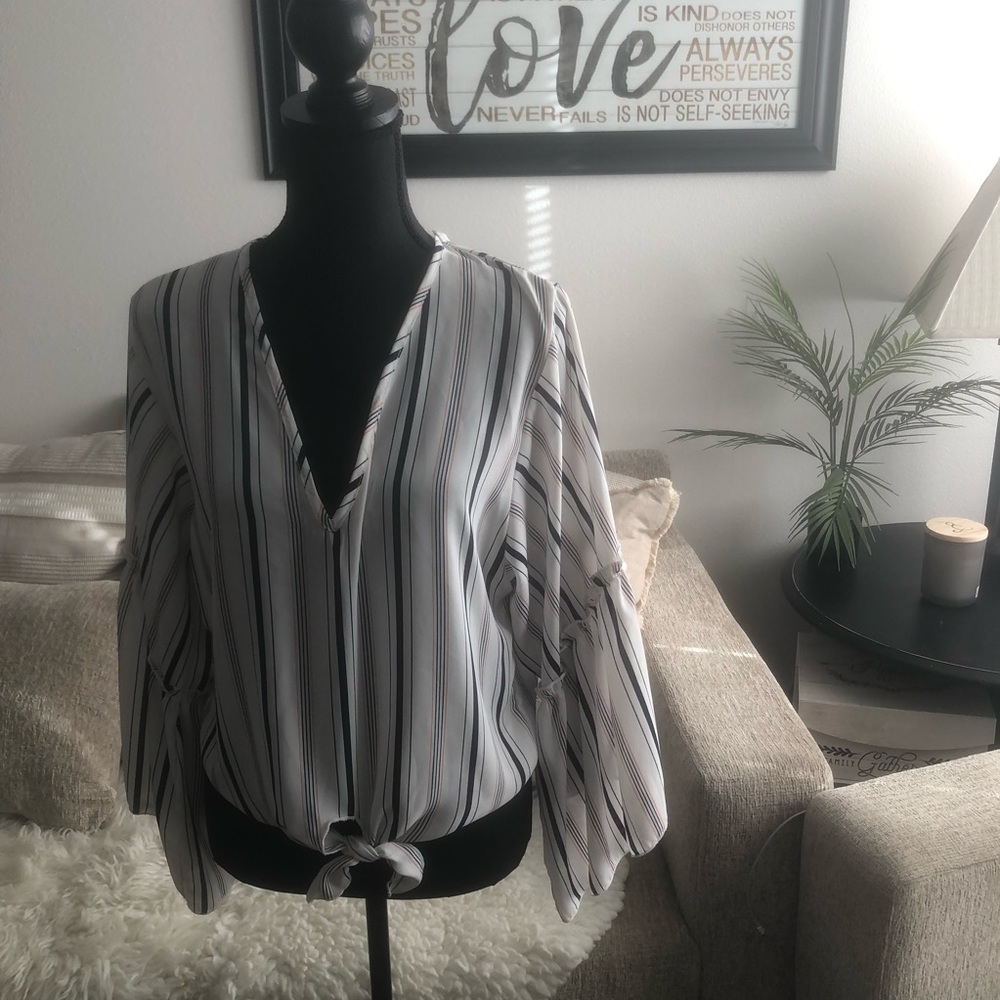 Lavender Field- - Women’s Long Sleeved Top - M